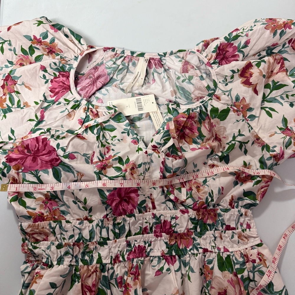 Anthropologie Somerset Dress floral The Puff sleeves edition new with tag small - Picture 9 of 10